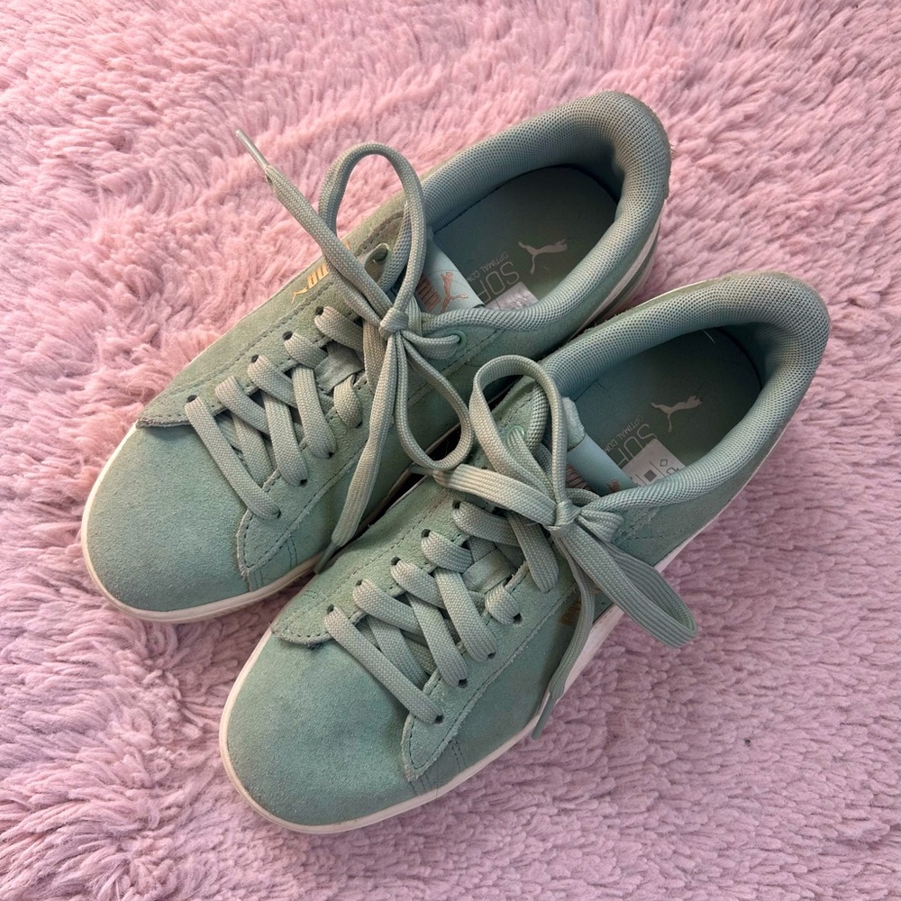 Puma Mint Green Sneakers